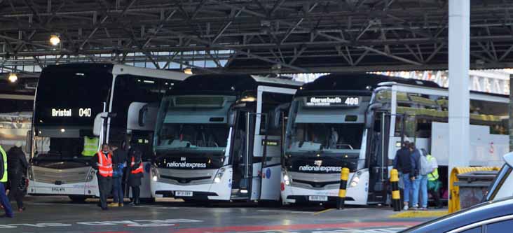 National Express Scania K410UB Caetano Boa Vista CD02 & Volvo B11RT Caetano Levante 3 334 BU18OTE